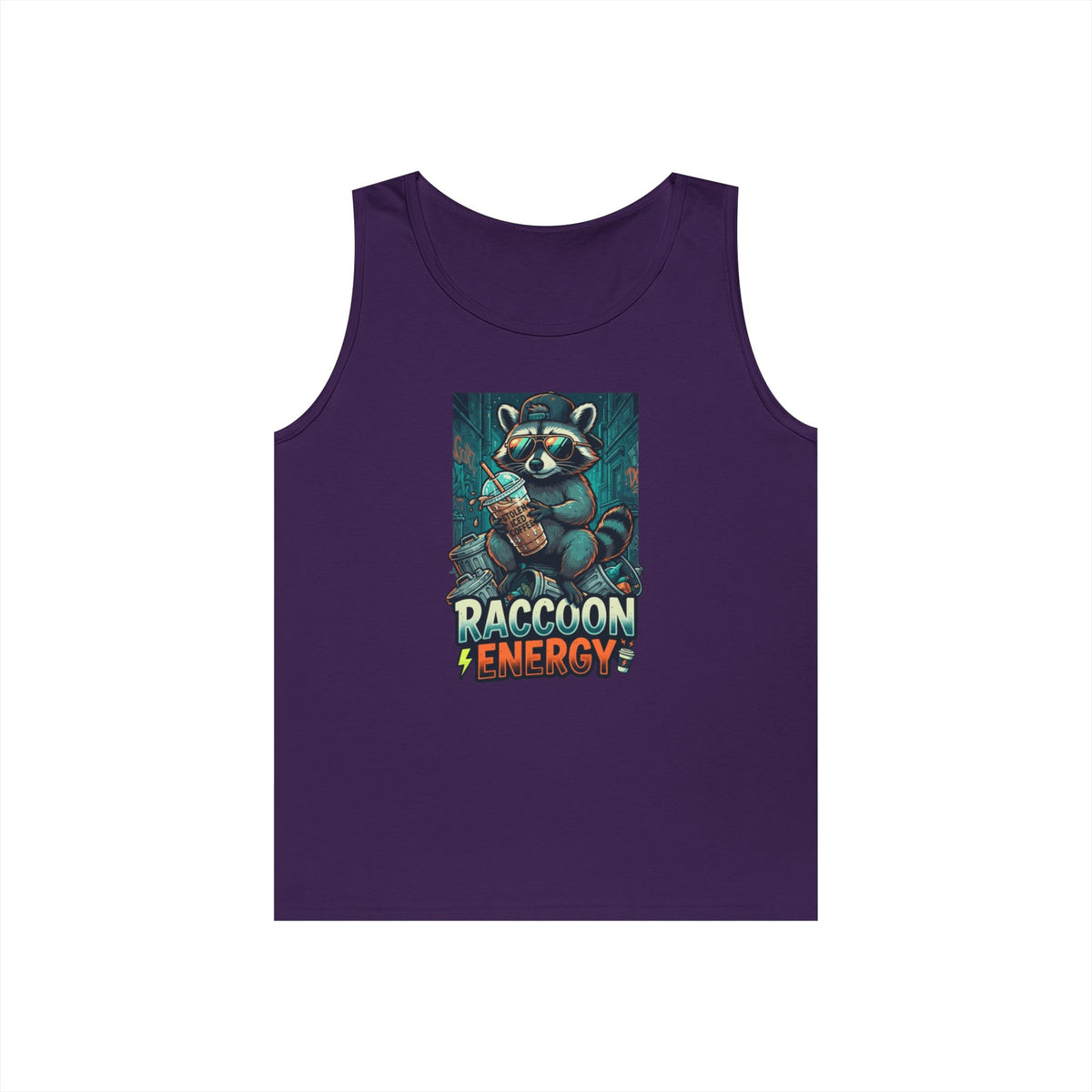 "Raccoon Energy" Tank Top