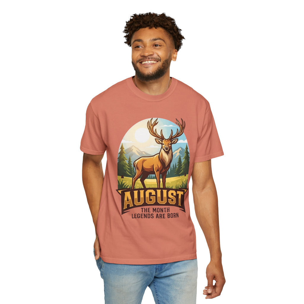 "August Legend" Unisex Garment-Dyed Tee
