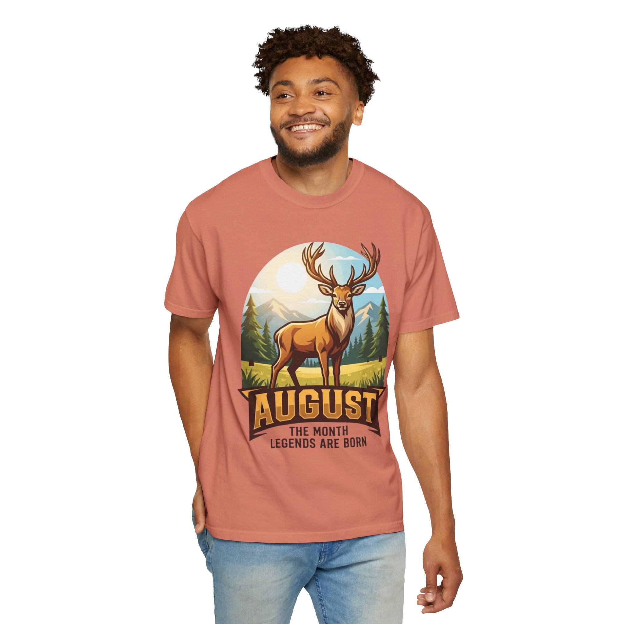 "August Legend" Unisex Garment-Dyed Tee