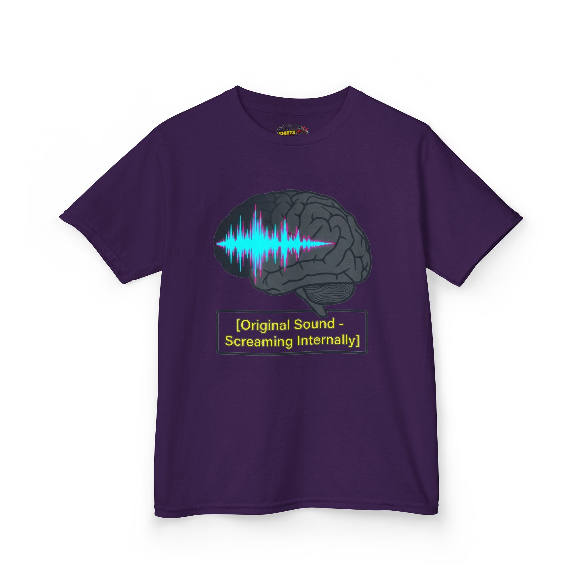 "Screaming Internally" Kids Tee