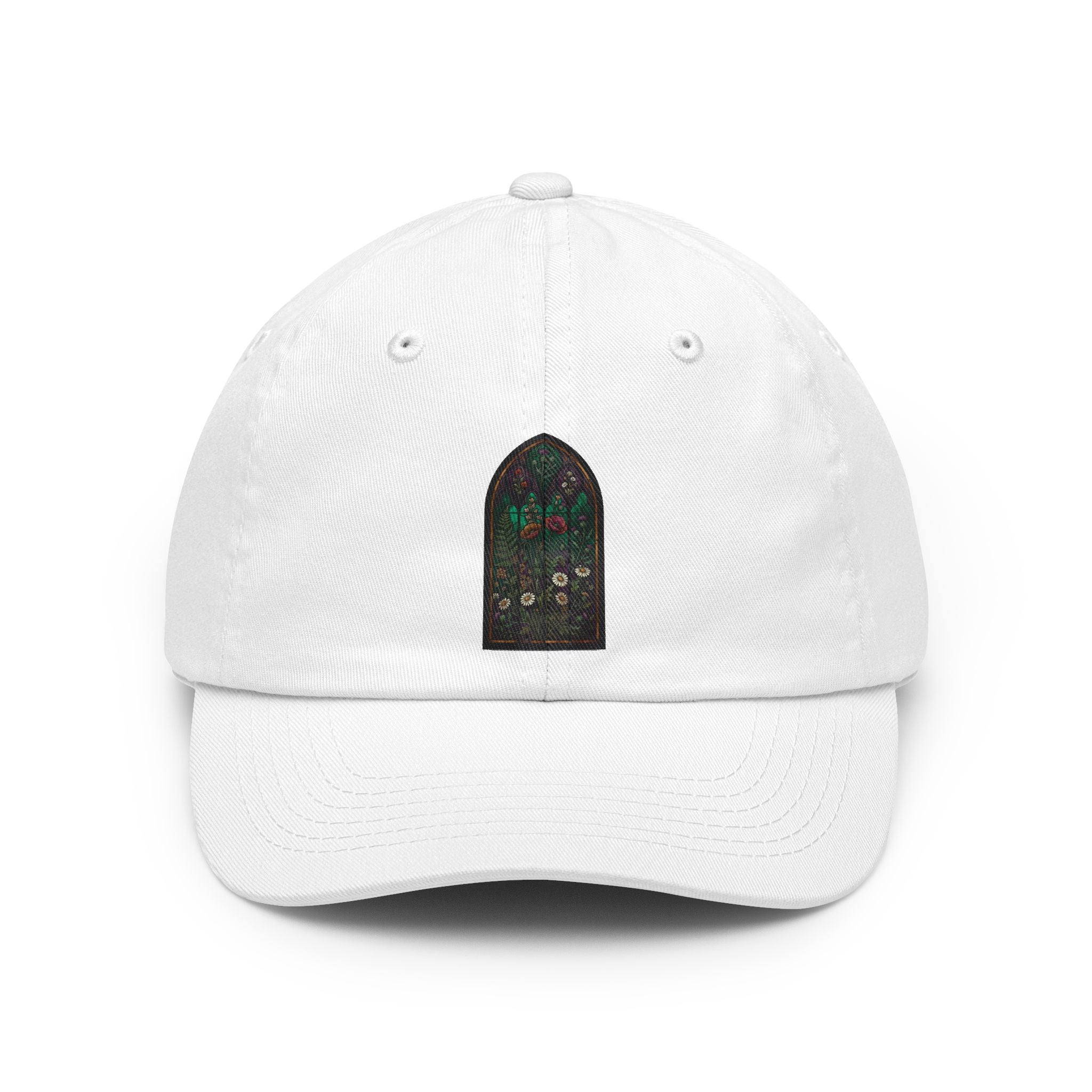 "Stained Glass Floral" Dad Hat