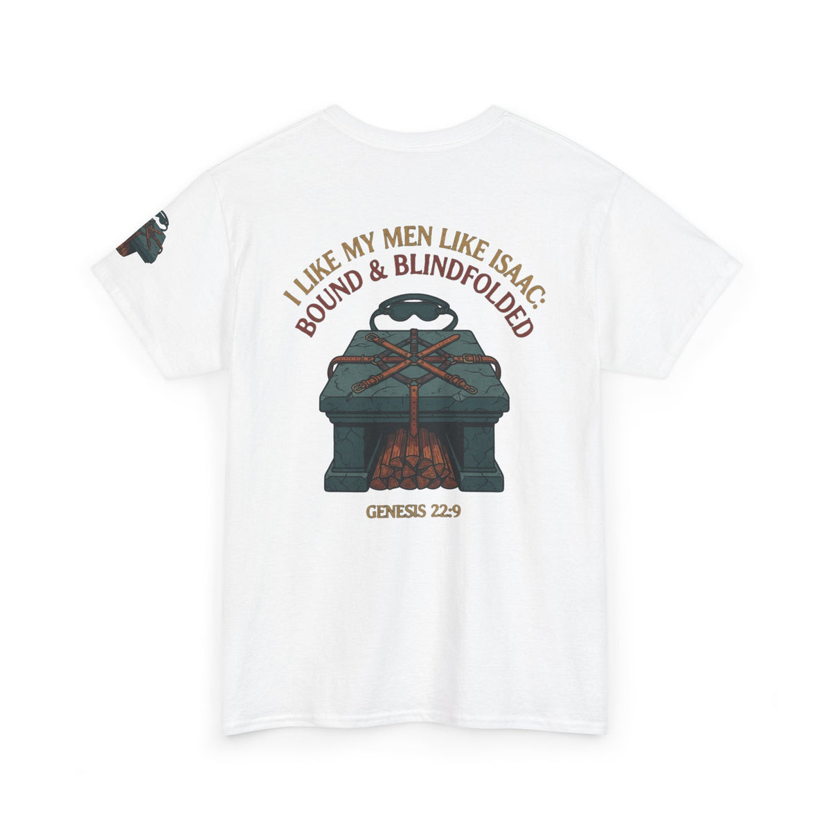 "Good Book Series Bound & Blindfolded" Premium Graphic Tee