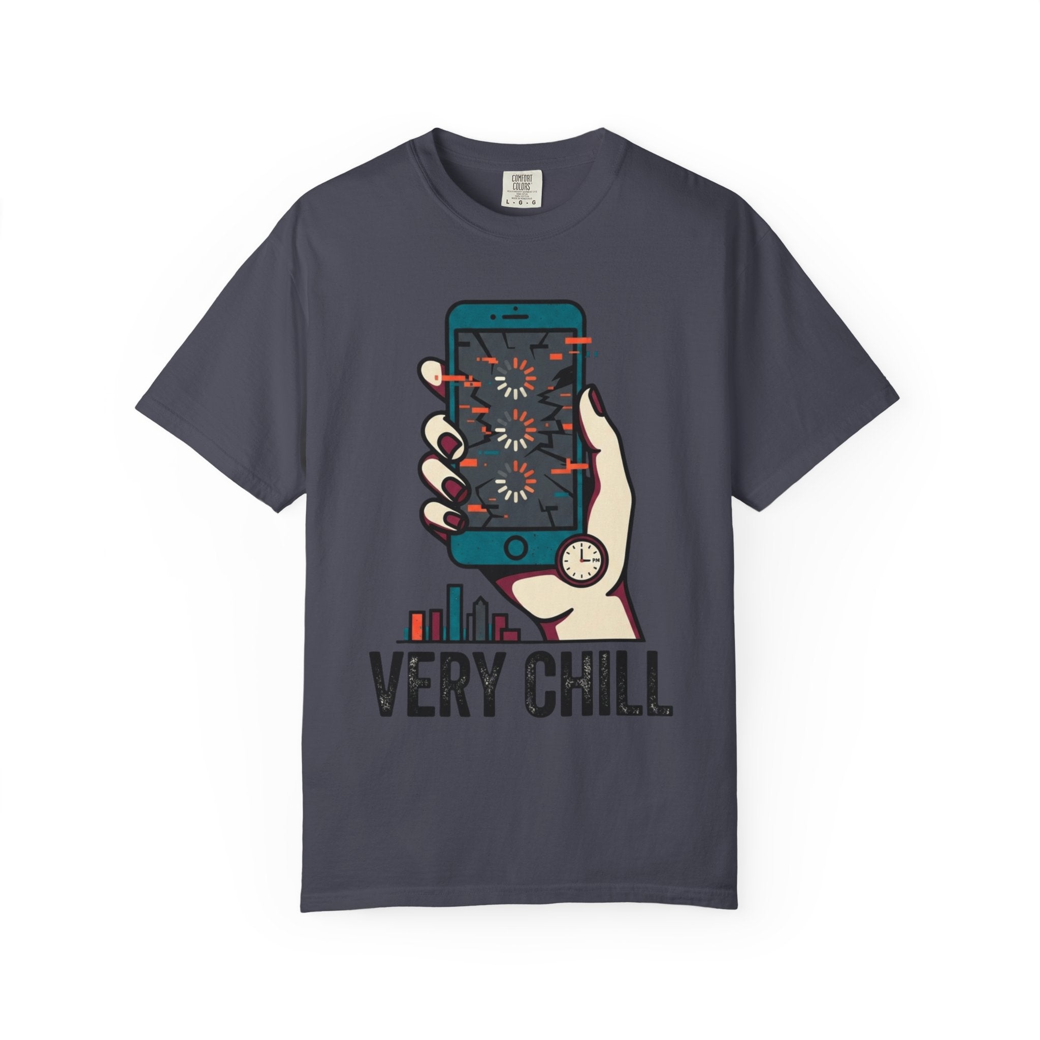 "Very Chill" Unisex Garment-Dyed Tee