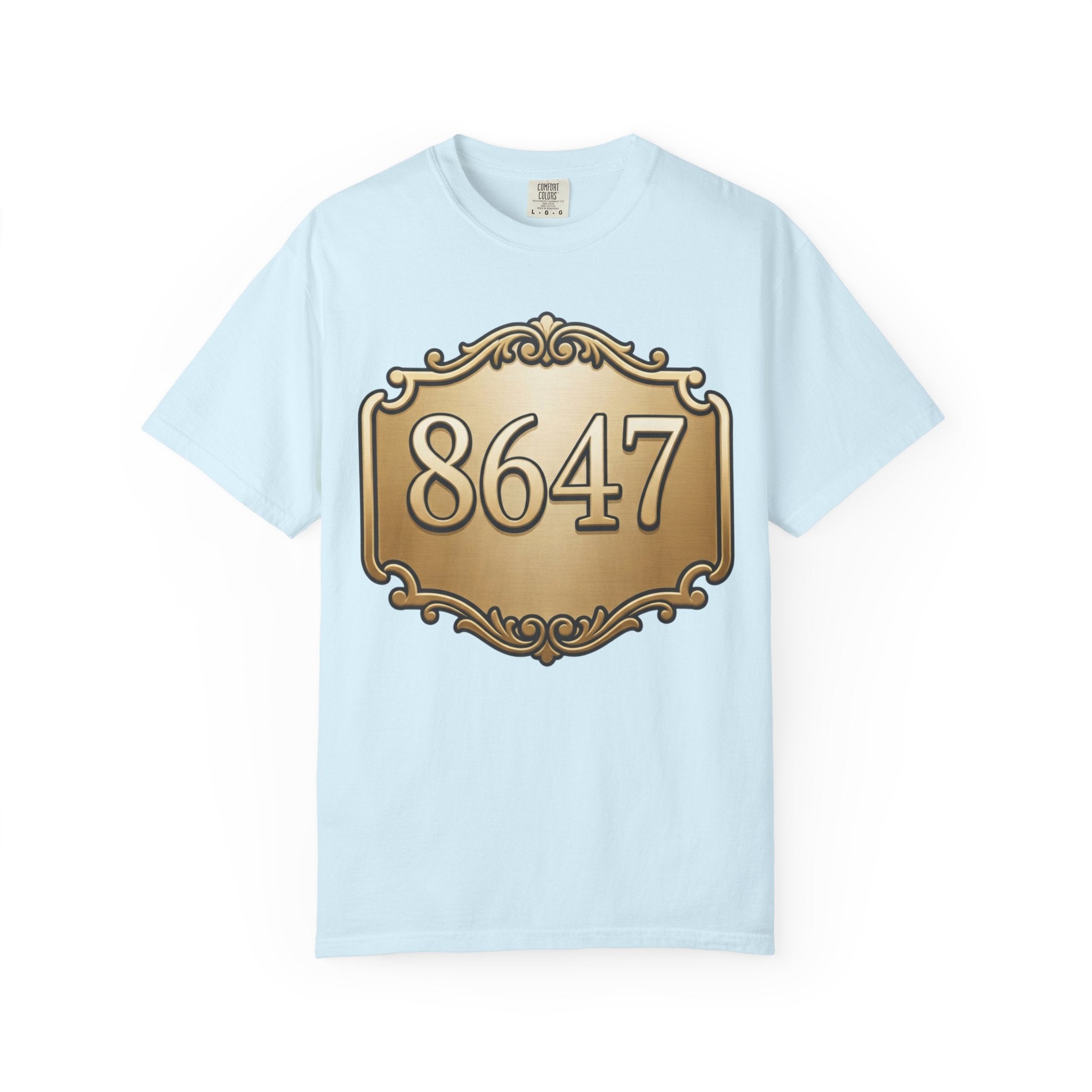 "8647" Unisex Garment-Dyed Tee