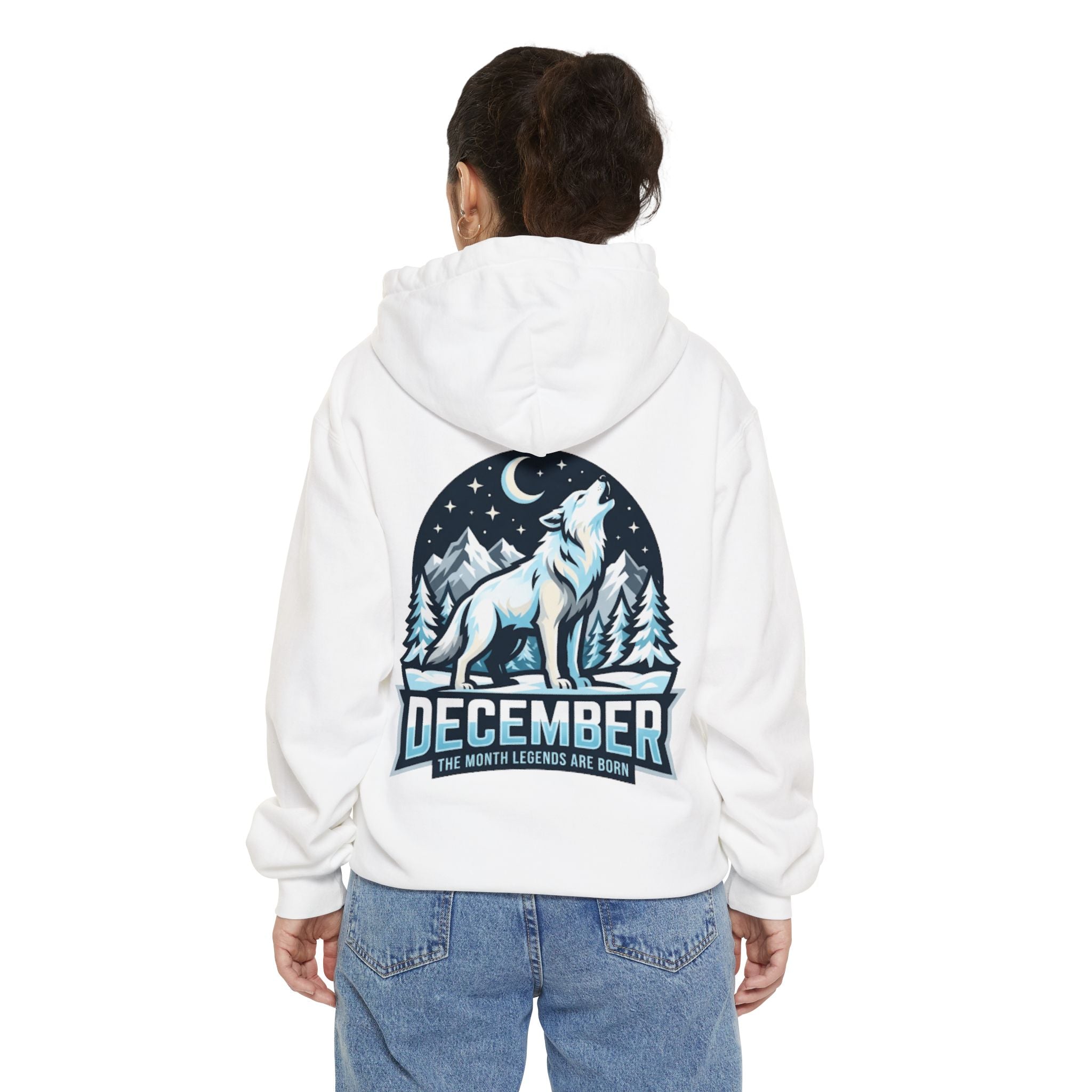 "December Legend" Garment-Dyed Hoodie