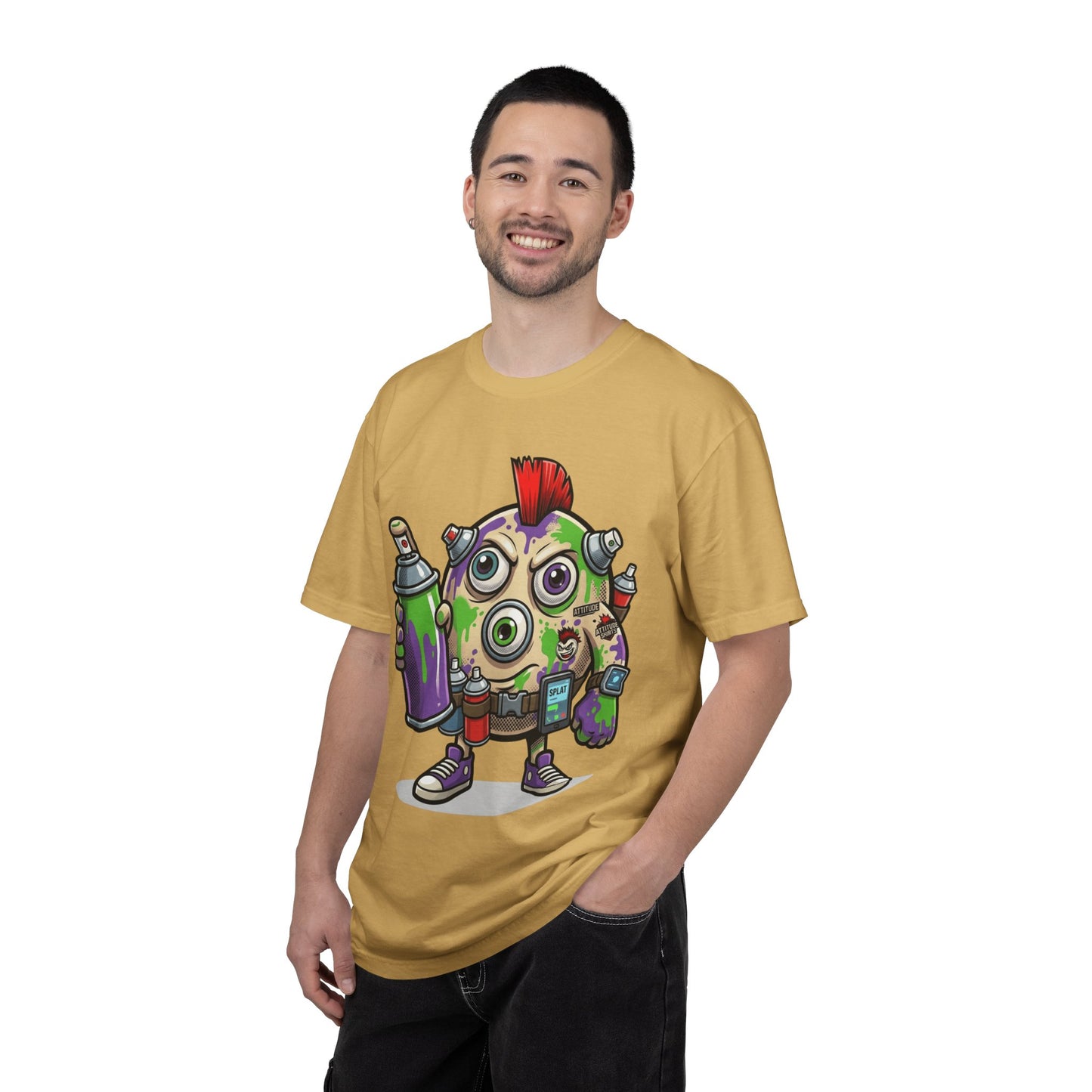 "Graffiti" Unisex Garment-Dyed Tee