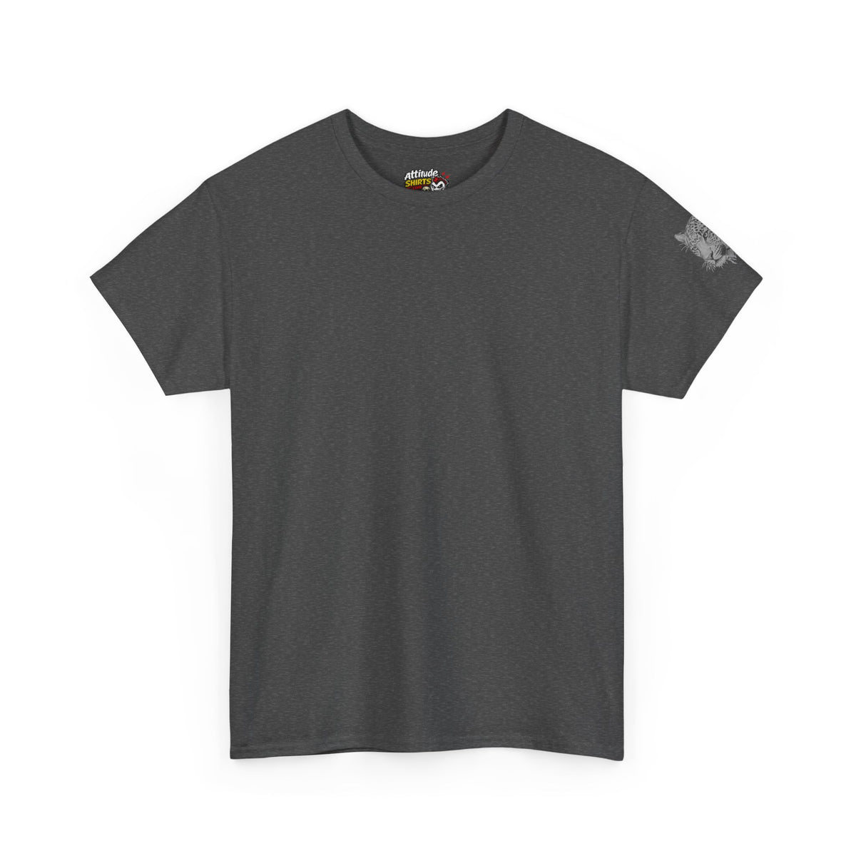 "Pencil Sketch Art Leopard" Premium Graphic Tee