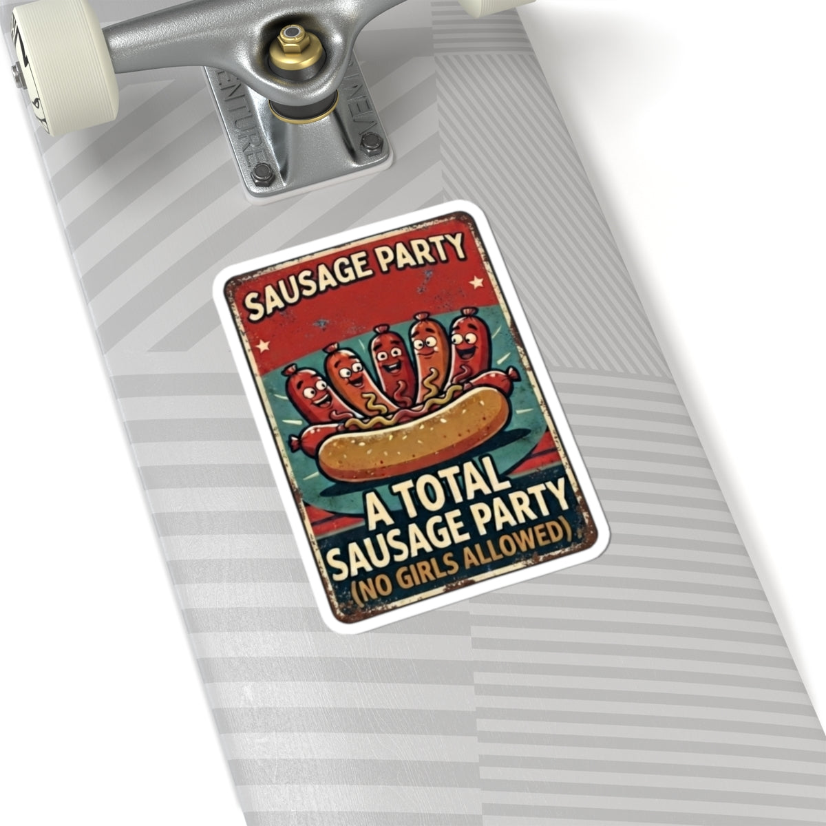 "Sausage Party" Sticker — Main