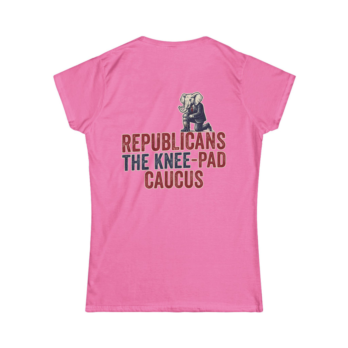 Color: Azalea | The Knee Pad Caucus Women's Tee