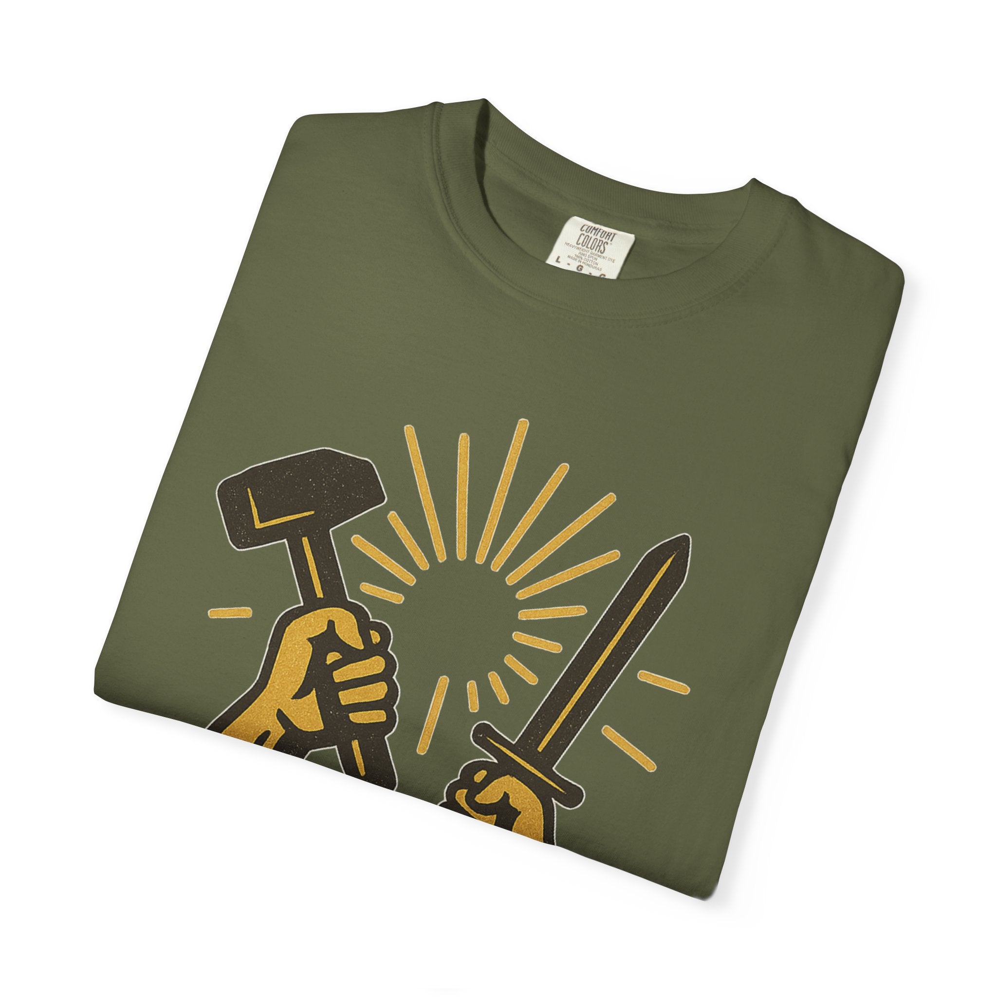 "Instruments in the Hands of God" Unisex Garment-Dyed T-shirt