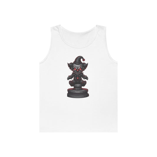 Color: White | Nightmare Clown Tank Top