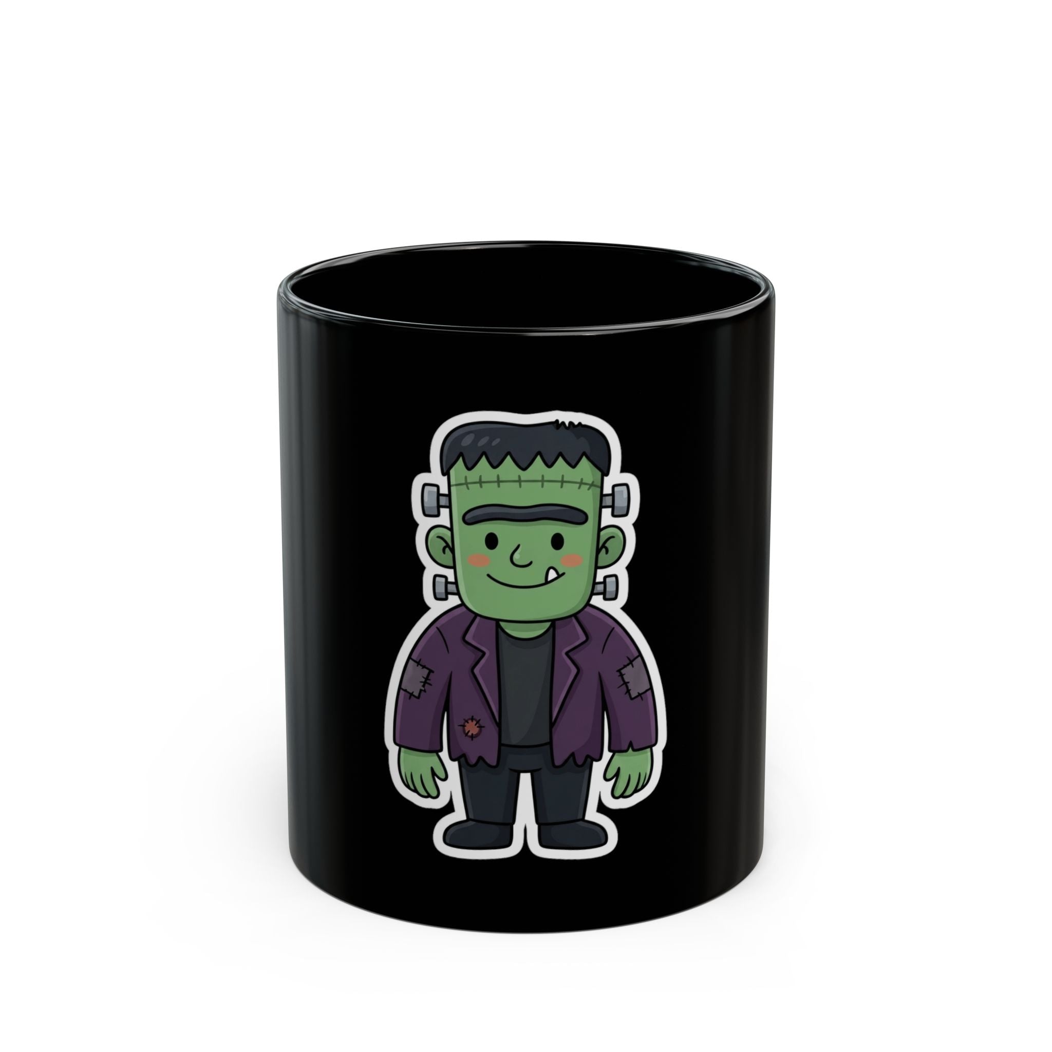 "Frankenstein" Black Ceramic Mug