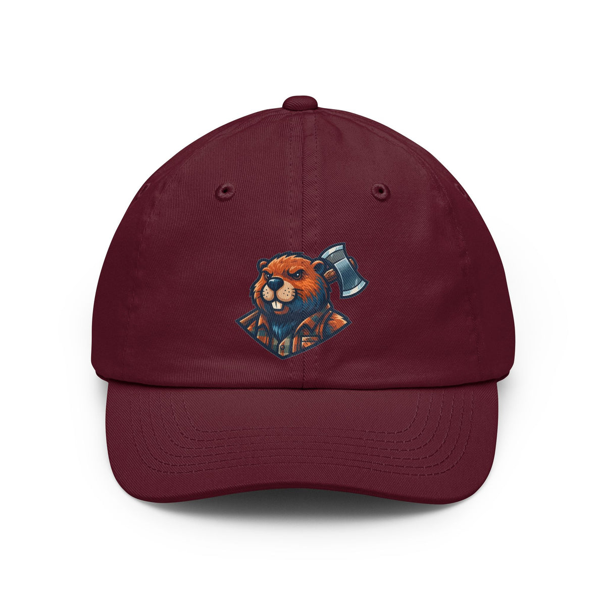 Color: Maroon | In Desperate Need of Good Hard Wood Dad Hat