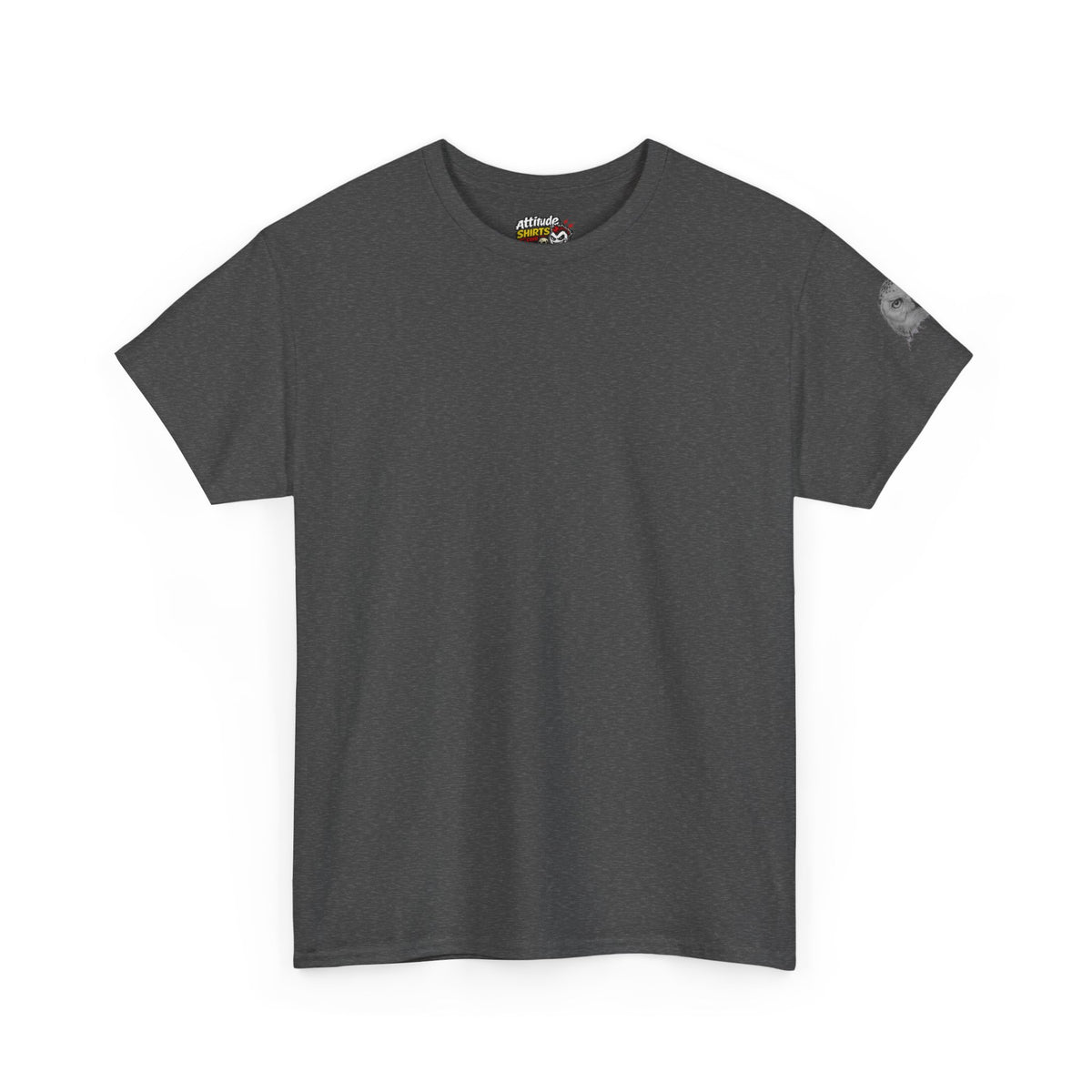 "Pencil Sketch Art Owl" Premium Graphic Tee