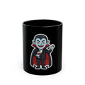 "Dracula" Black Ceramic Mug