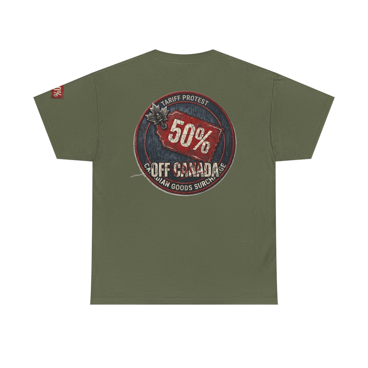 Color: Military Green | 50% Off Canada Premium Graphic Tee