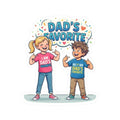 "Dad's Favorite" Sticker
