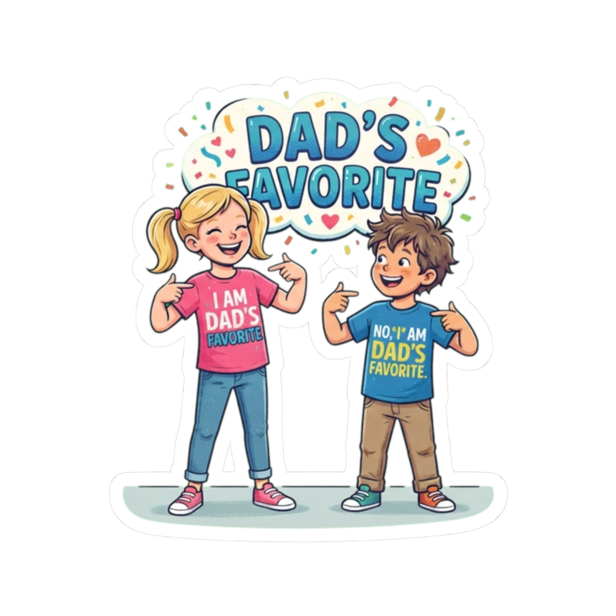 "Dad's Favorite" Sticker