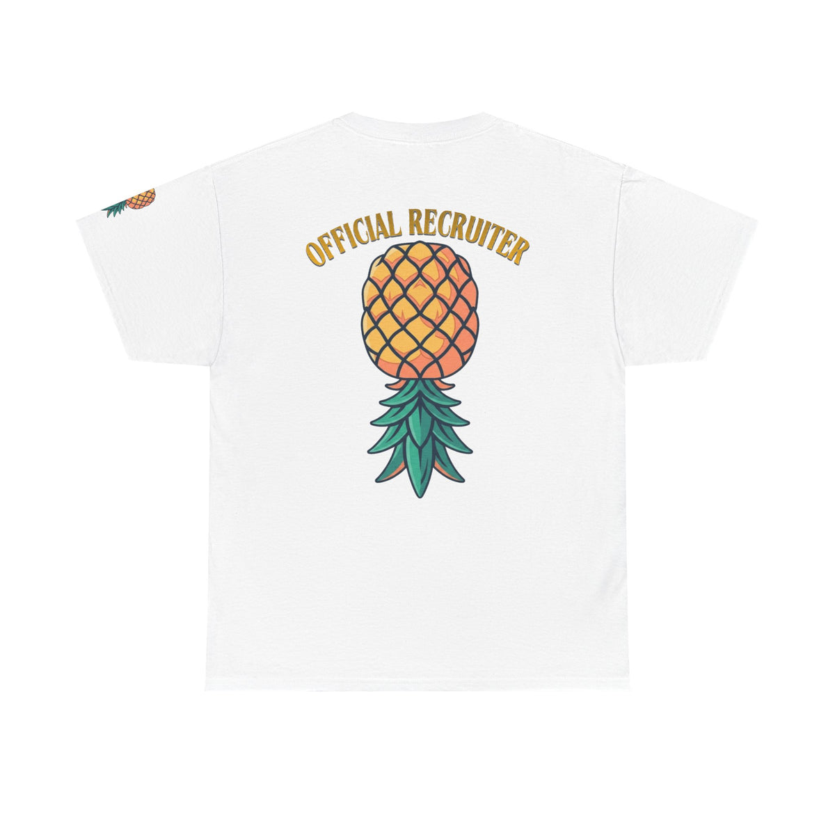 Color: White | Official Recruiter Premium Graphic Tee