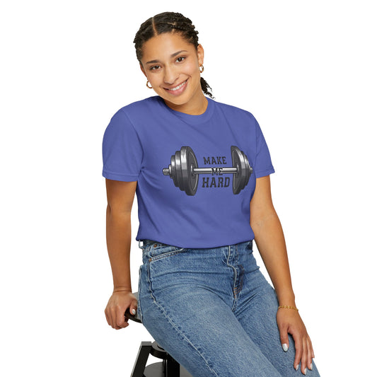 Make Me Hard - Morning Demands | Garment-Dyed Tee — AttitudeShirts