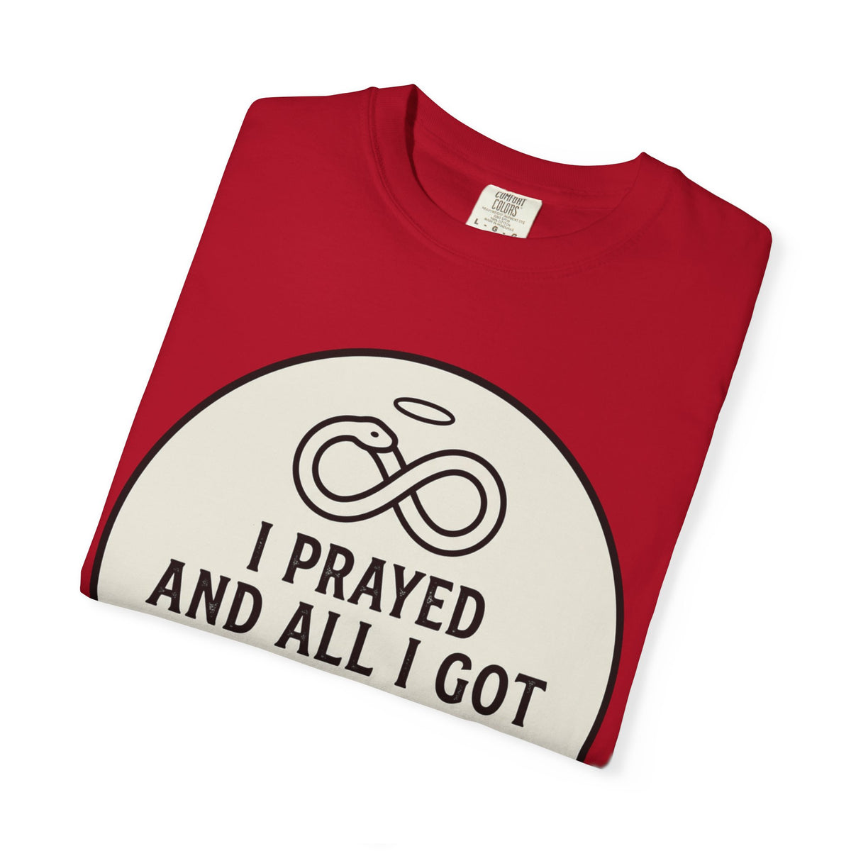 "Good Book Series Original Sin" Unisex Garment-Dyed Tee