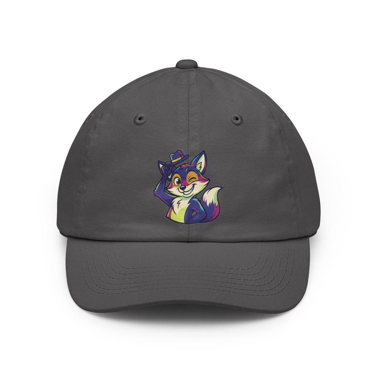 Color: Charcoal | Mischievous Dad Hat — Graphic