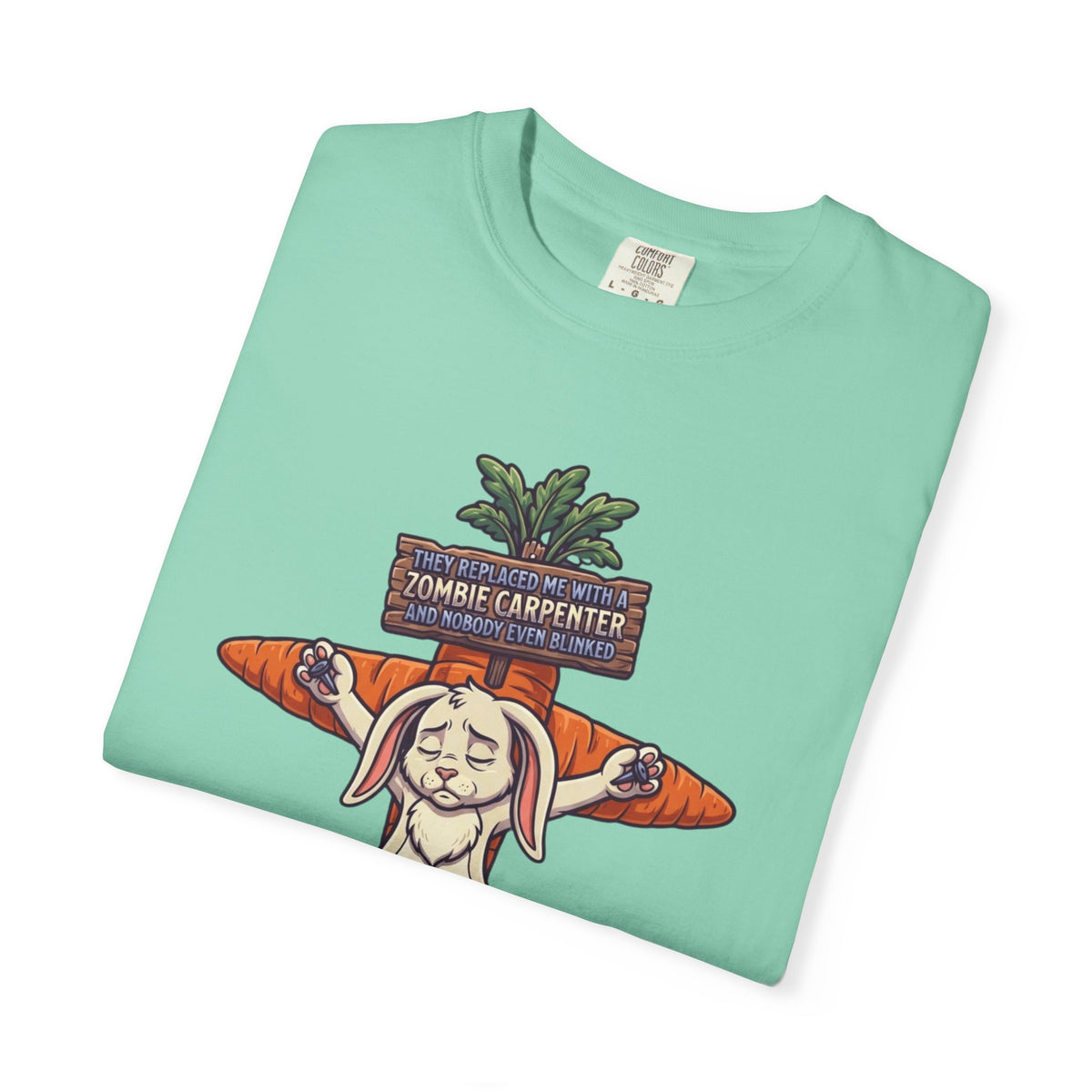 "Zombie Carpenter" Unisex Garment-Dyed Tee