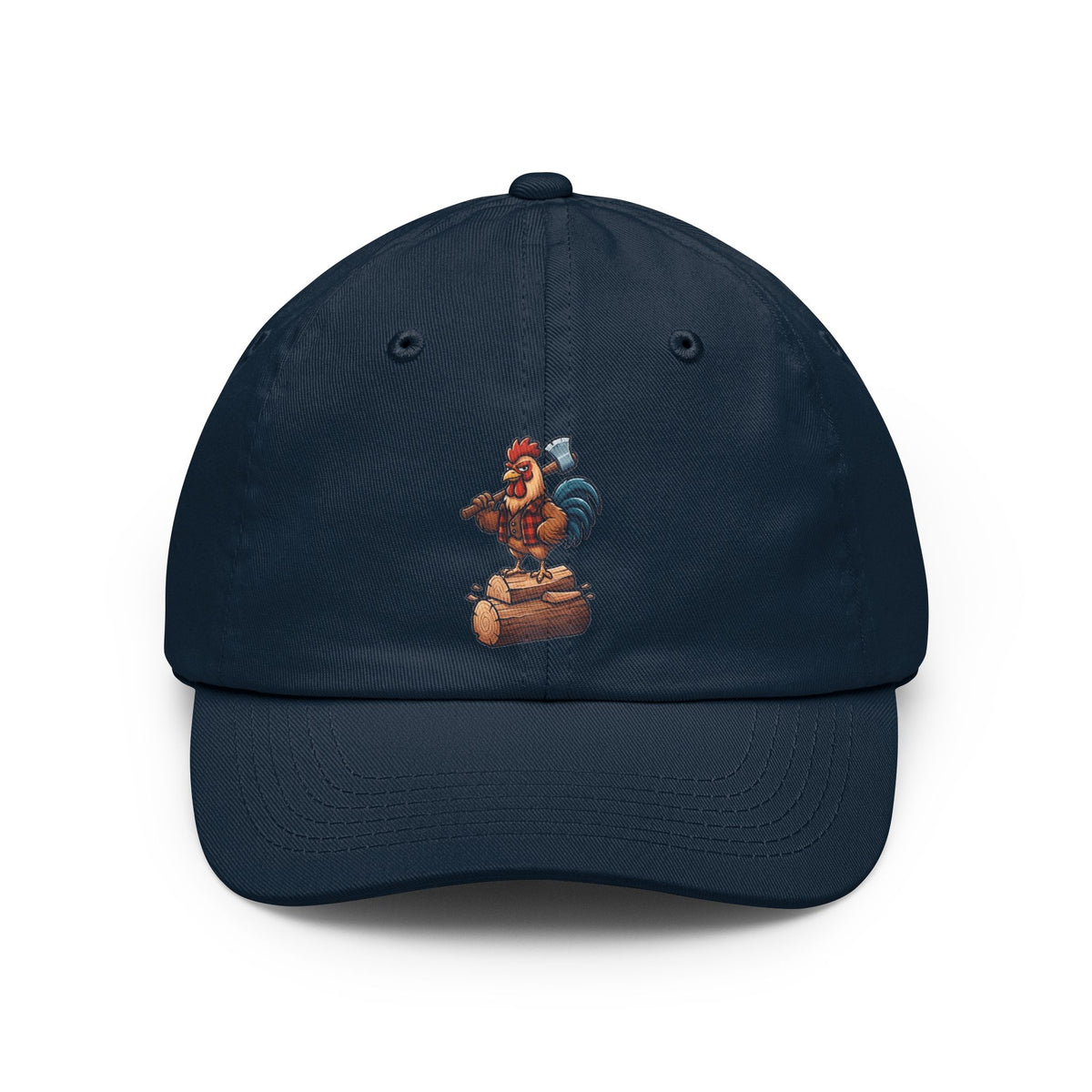Color: Navy | Looking For A Little Peck Dad Hat — Graphic