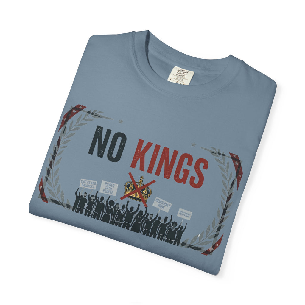 No Kings, No Masters | Garment-Dyed Tee — AttitudeShirts