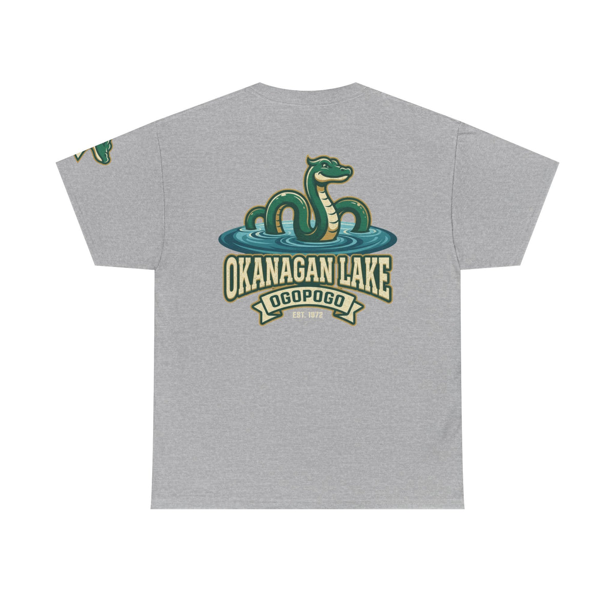 Color: Sport Grey | Ogopogo (Canada) Premium Graphic Tee