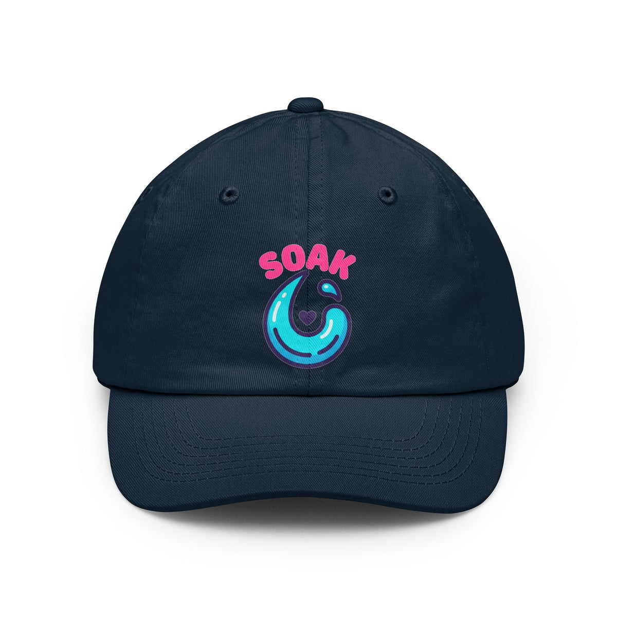 Color: Navy | Soaking Makes Me Wet Dad Hat — Graphic