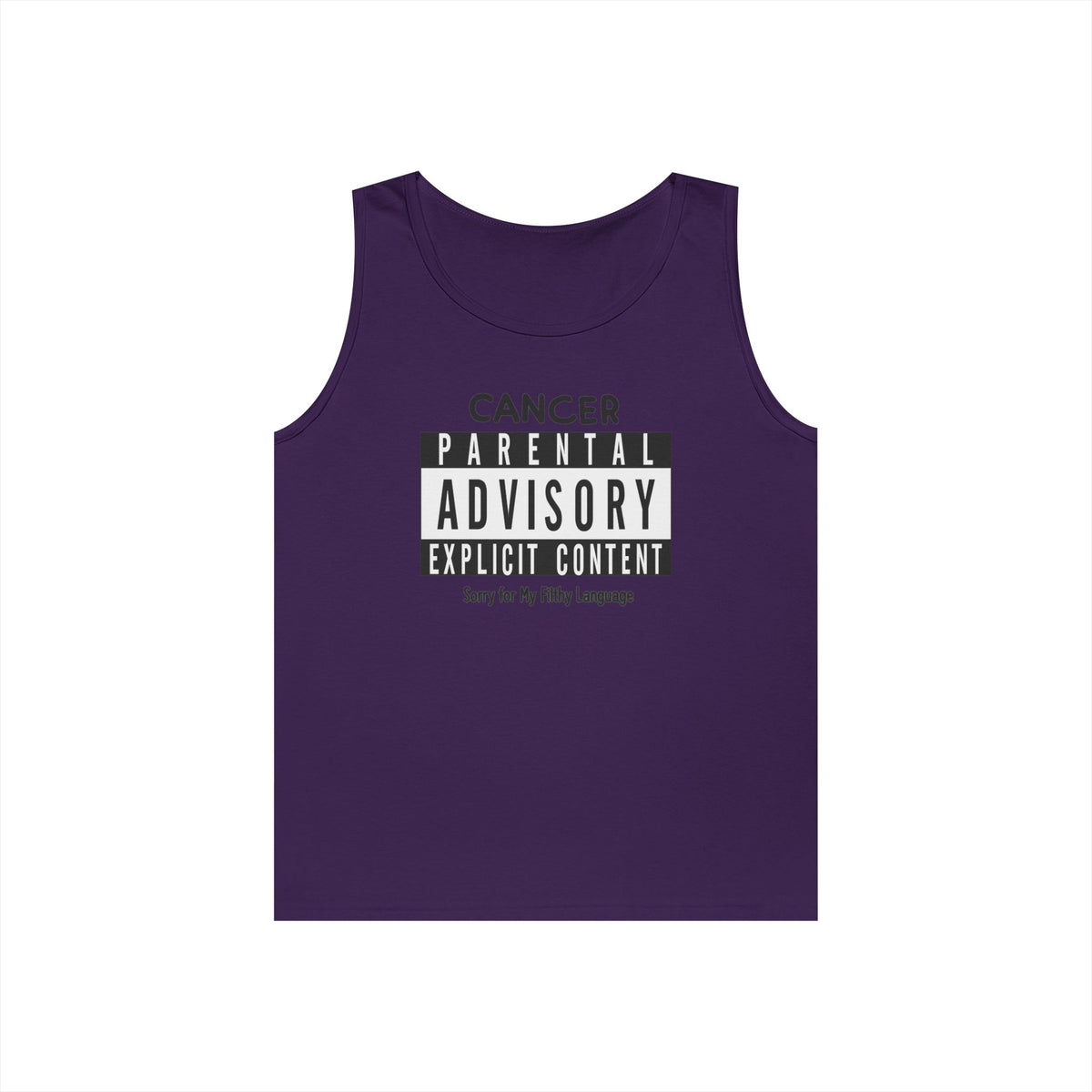 "Sorry For My Filthy Language" Tank Top