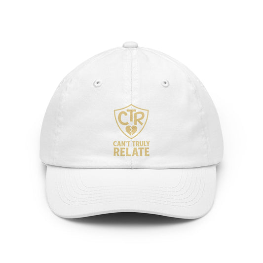 Color: White | CTR - Can't Truly Relate Dad Hat