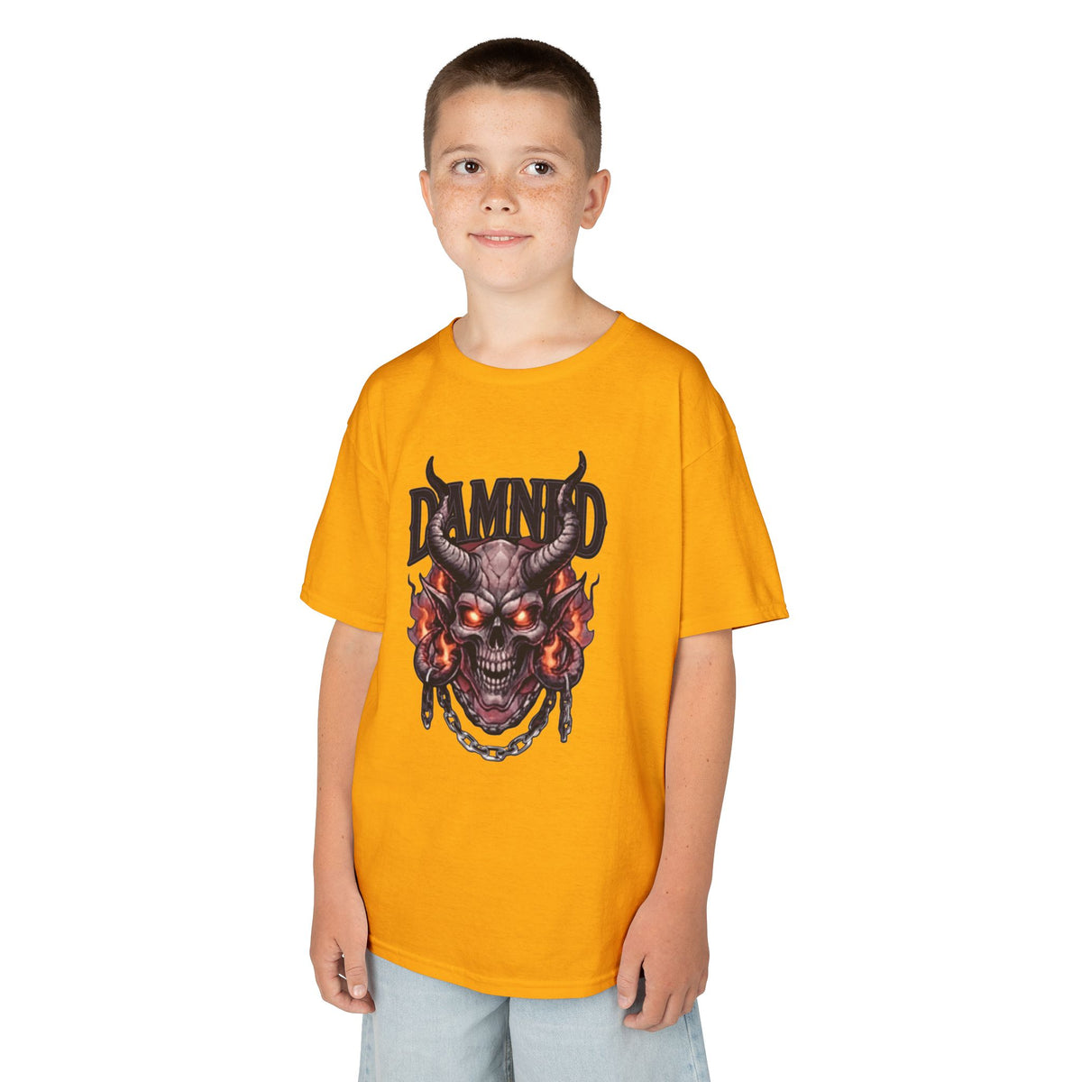 Color: Gold | Damned Kids Tee