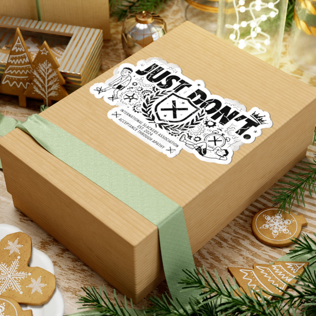"Just Don't" Sticker — Main