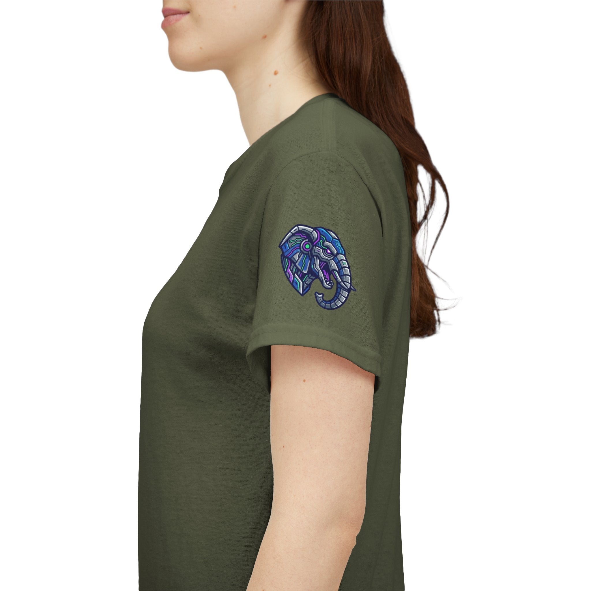 "Cyber Elephant" Premium Graphic Tee