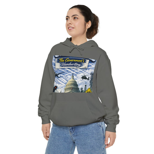 They're Not Contrails | Garment-Dyed Hoodie — AttitudeShirts