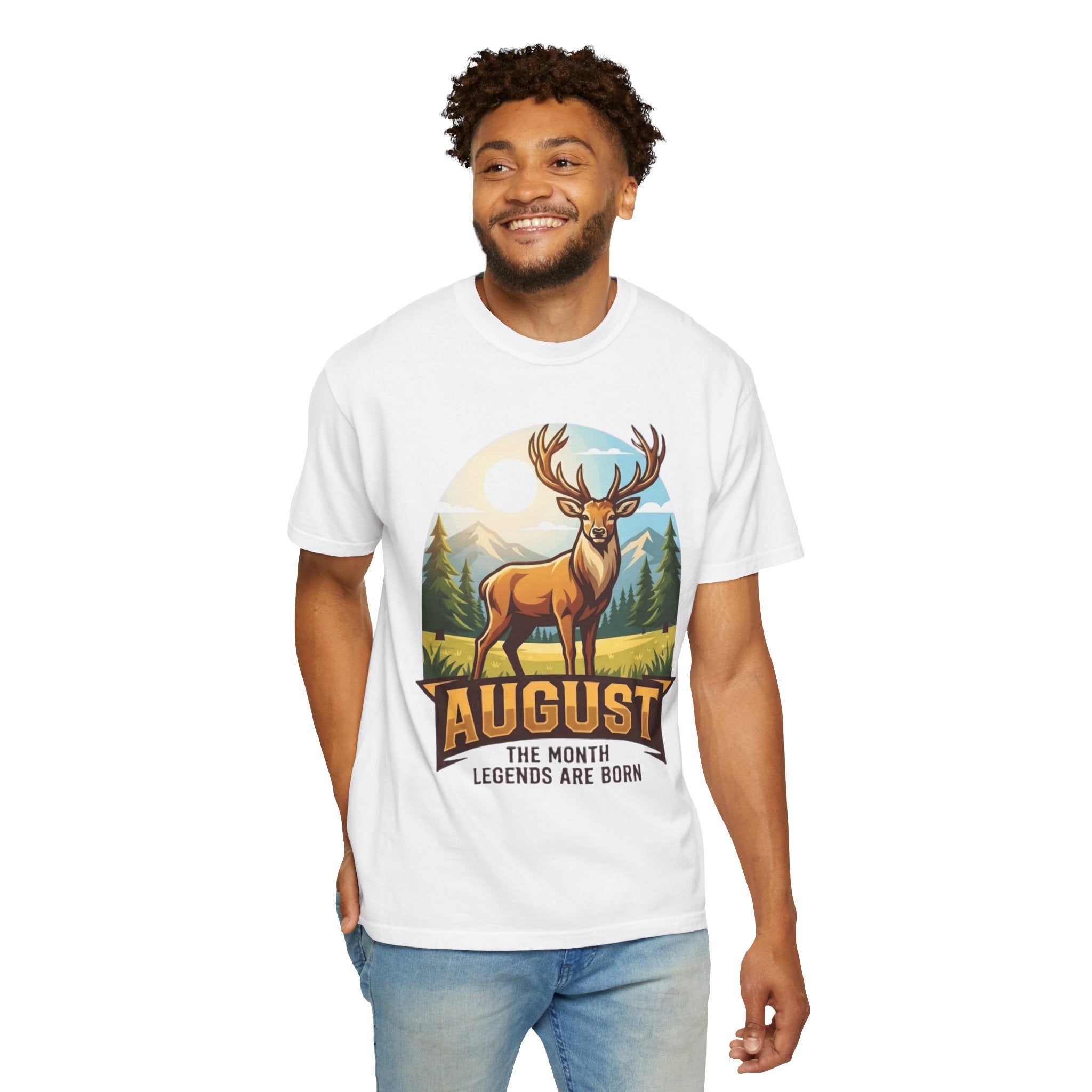 "August Legend" Unisex Garment-Dyed Tee