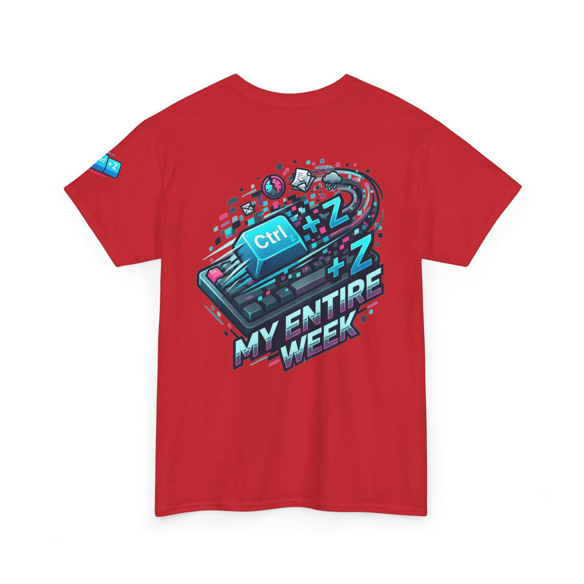 CTRL Z My Entire Week Premium Graphic Tee