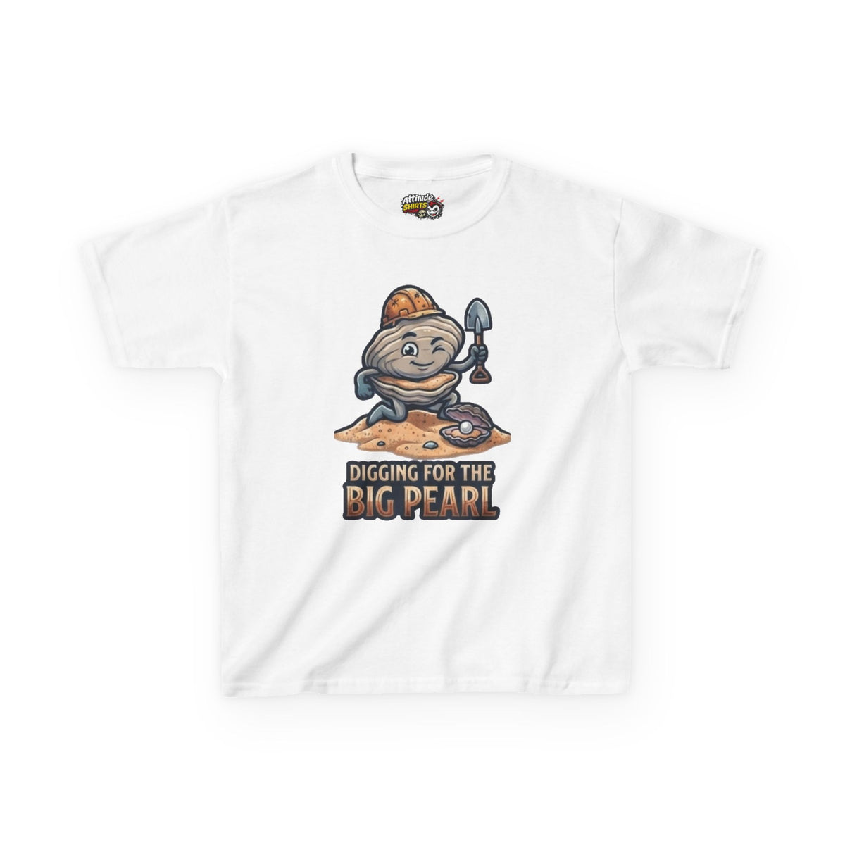 Digging For The Big Pearl Kids Tee