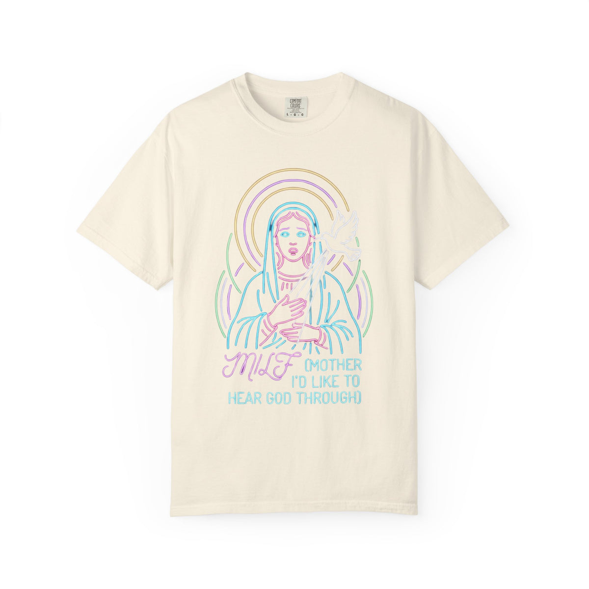 "Good Book Series MILF" Unisex Garment-Dyed Tee