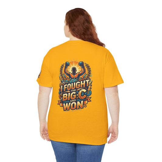 "I Fought The Big C and Won" Premium Graphic Tee