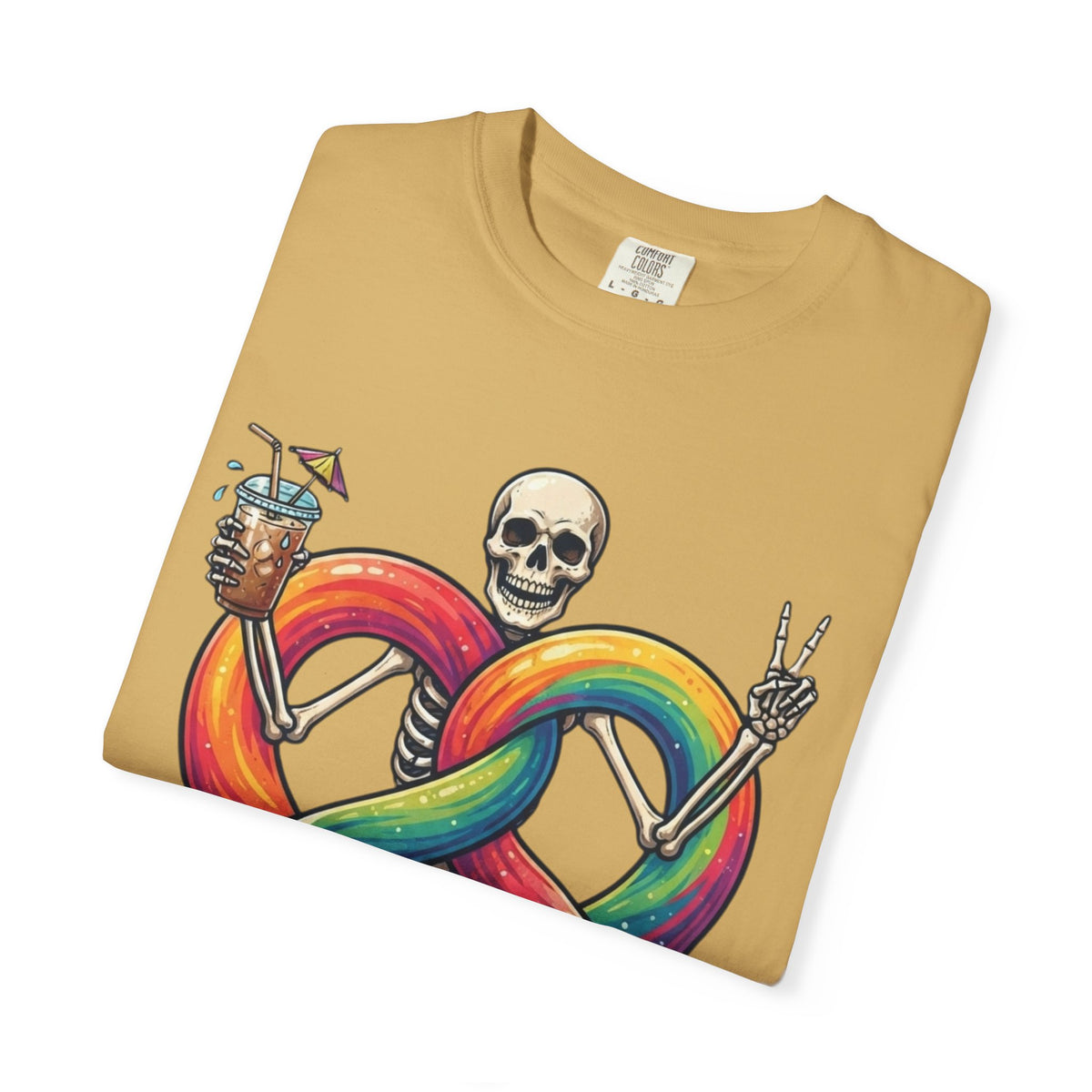 "Flexible But Not About Brunch" Unisex Garment-Dyed Tee