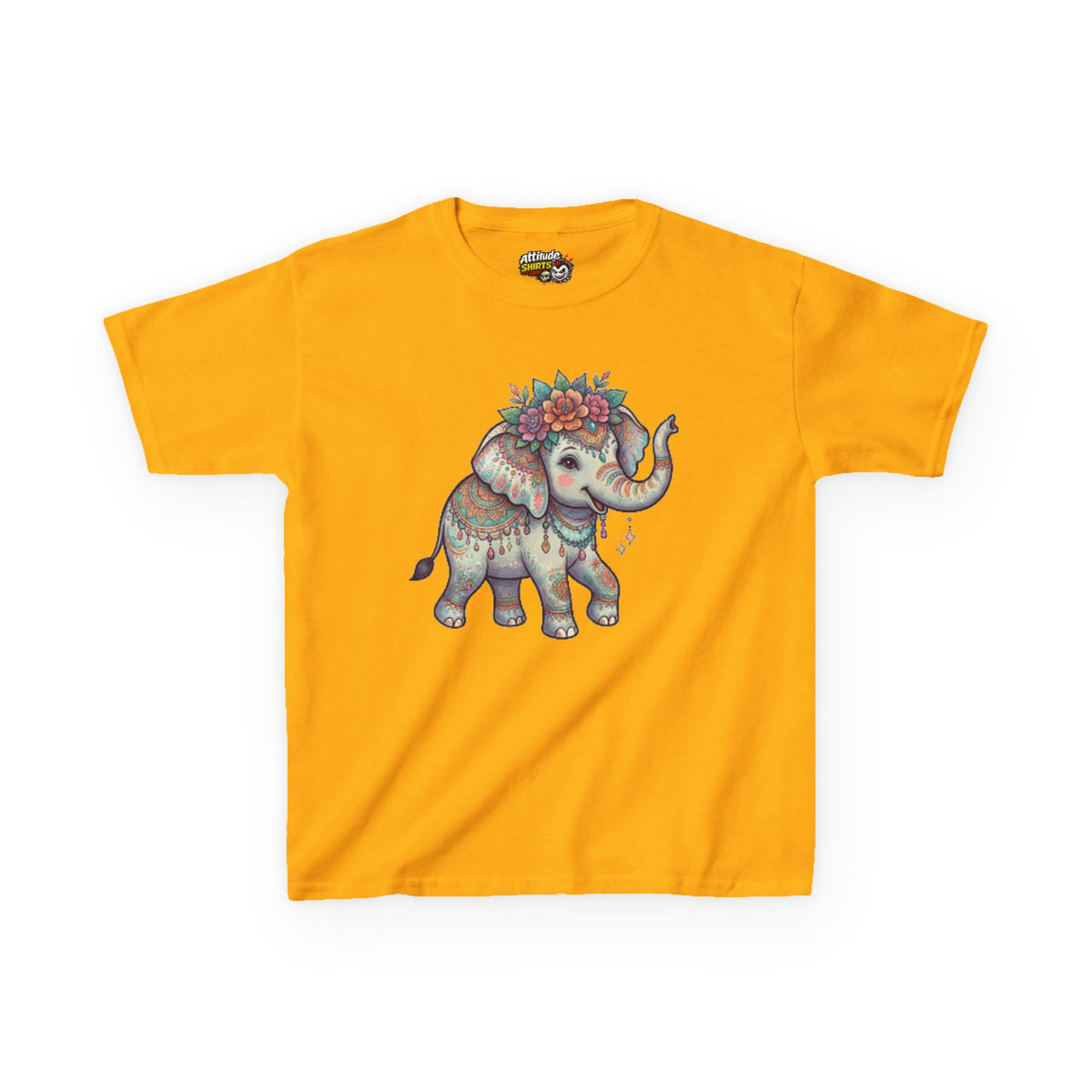 "Hippy Elephant" Kids Tee