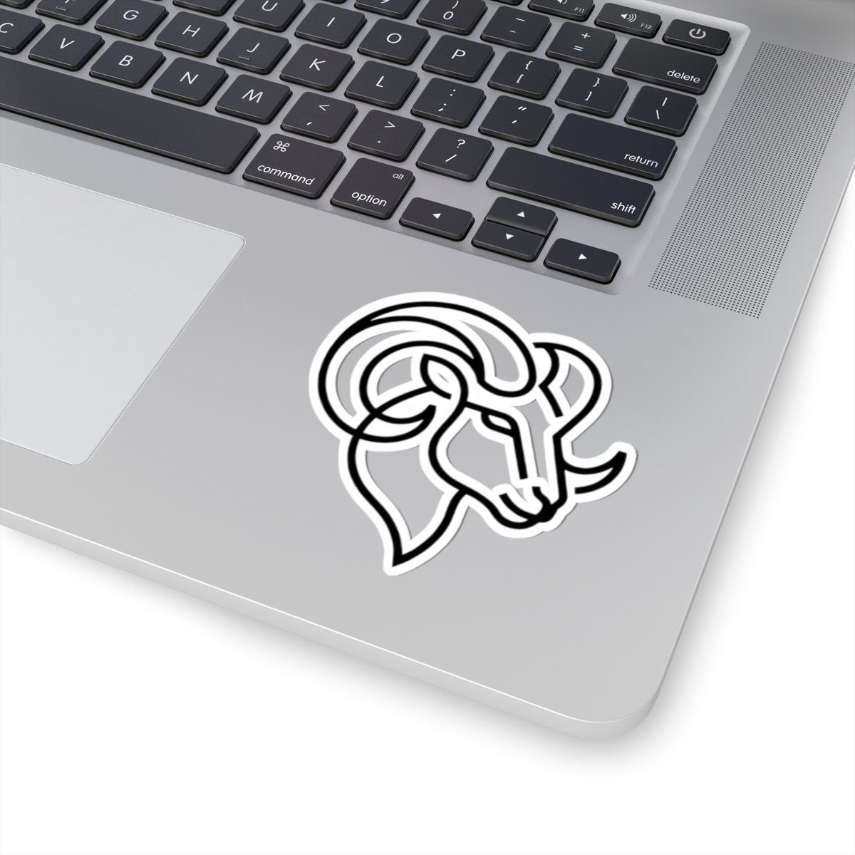 "Aries The Minimalist Ram" Sticker