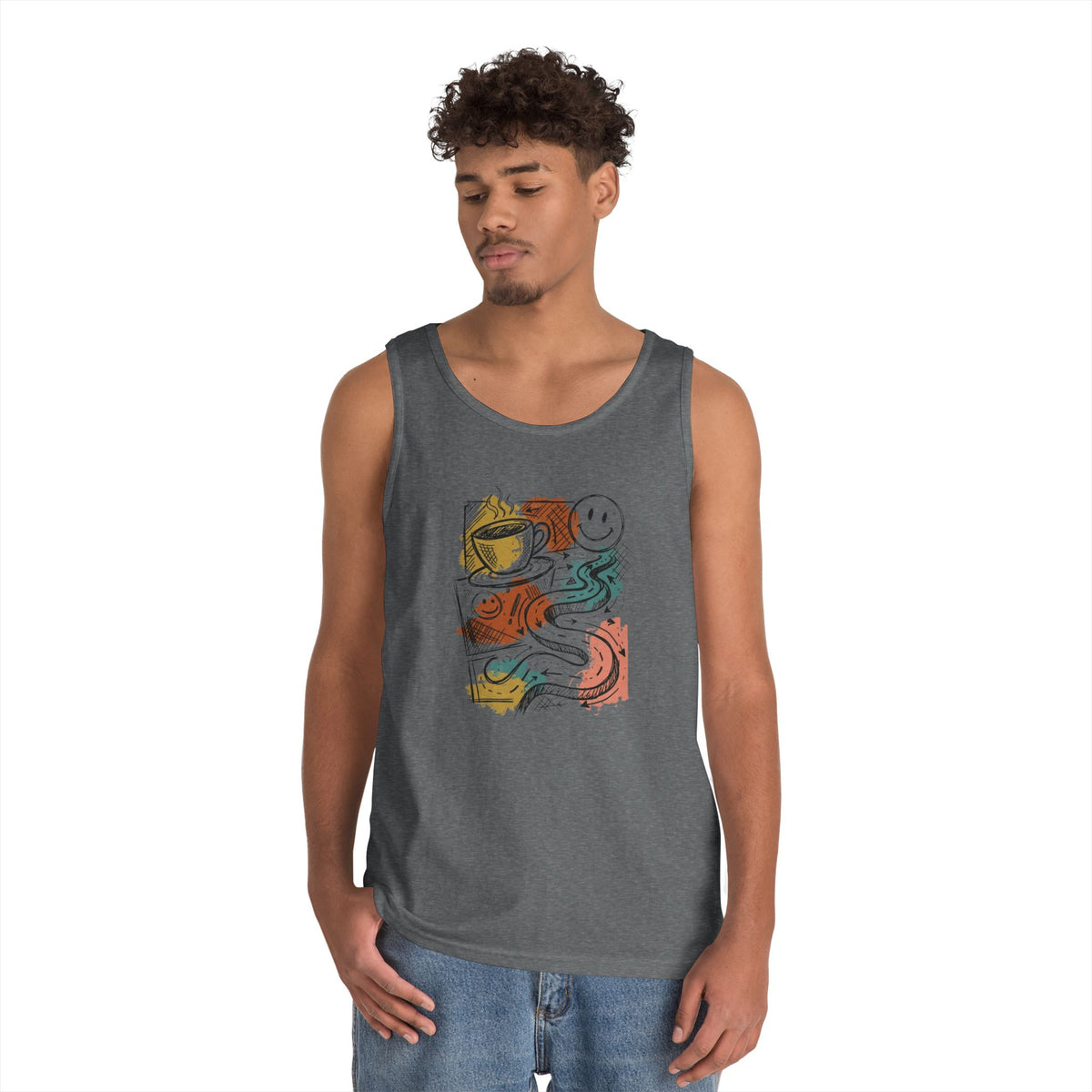 "Happy Coffee" Tank Top