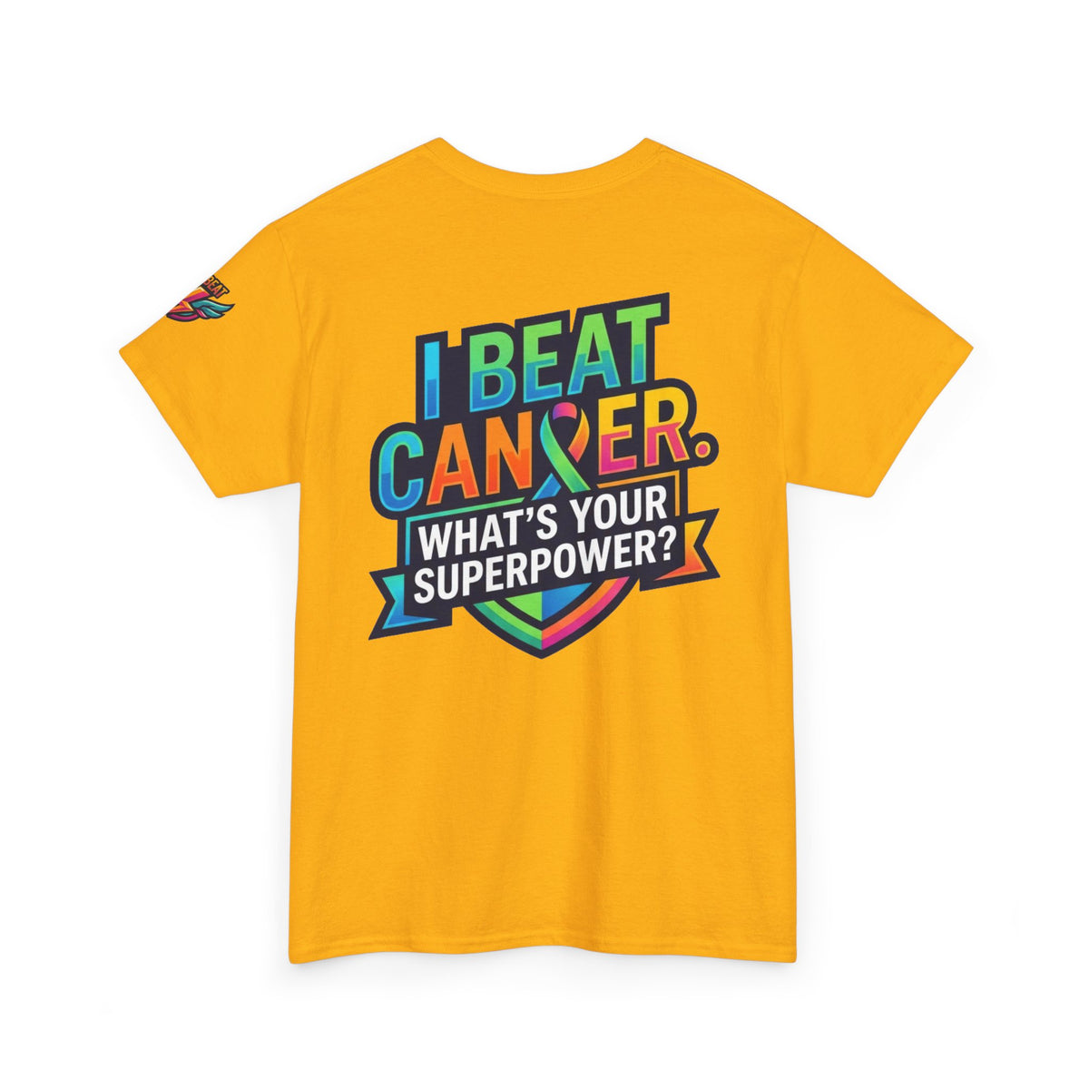 I Beat Cancer - What is Your Superpower Premium Graphic Tee