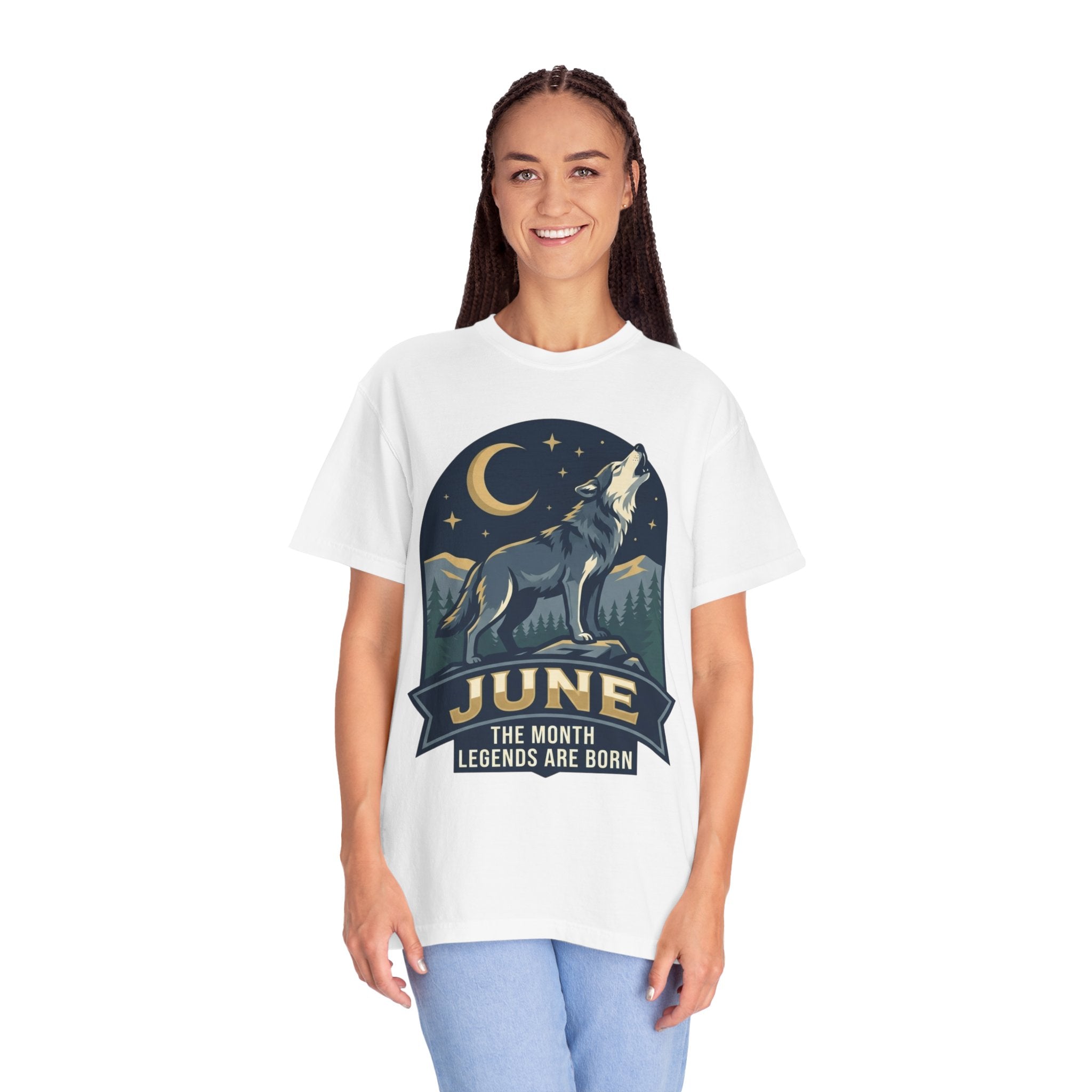 "June Legend" Unisex Garment-Dyed Tee