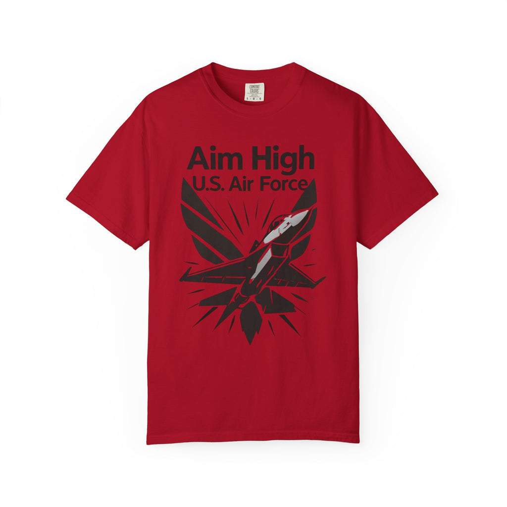 "Aim High" Unisex Garment-Dyed T-shirt