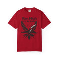 "Aim High" Unisex Garment-Dyed T-shirt